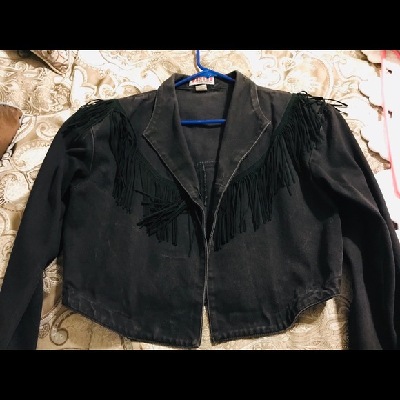 Wanted Jackets & Blazers - Vintage Black bolero jacket
